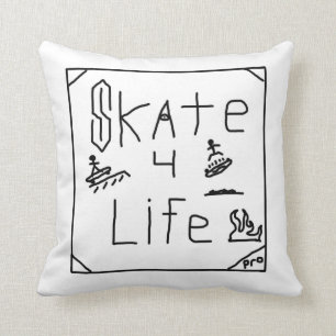 Coussin La vie du patin 4