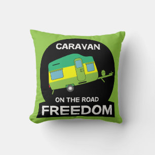 Coussin La Vie Est Douce À La Caravan Drôle Cadeaux Voyage