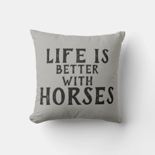 COUSSIN LA VIE EST MEILLEURE AVEC LES CHEVAUX