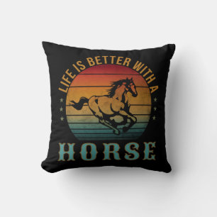 COUSSIN LA VIE EST MEILLEURE AVEC UN CHEVAL