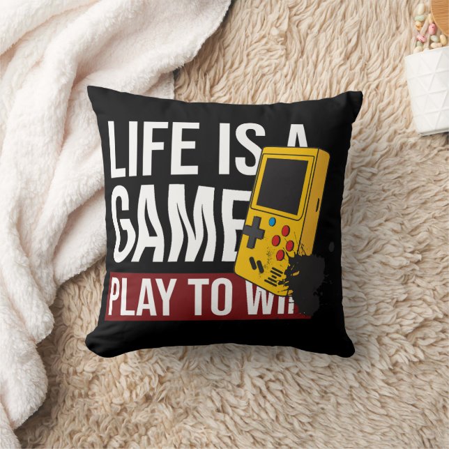 COUSSIN LA VIE EST UN JEU À GAGNER (Couverture)
