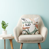 Coussin La vie est une belle balade (Chaise)