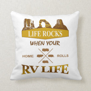 Coussin La Vie Rôde quand votre maison roule à l'oreille