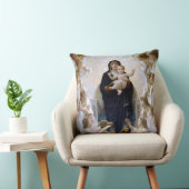 Coussin La Vierge aux anges par William Bouguereau (Chaise)