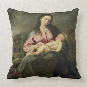 Coussin La Vierge et l'enfant