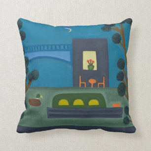 Coussin La vue de mon ancien studio 2011