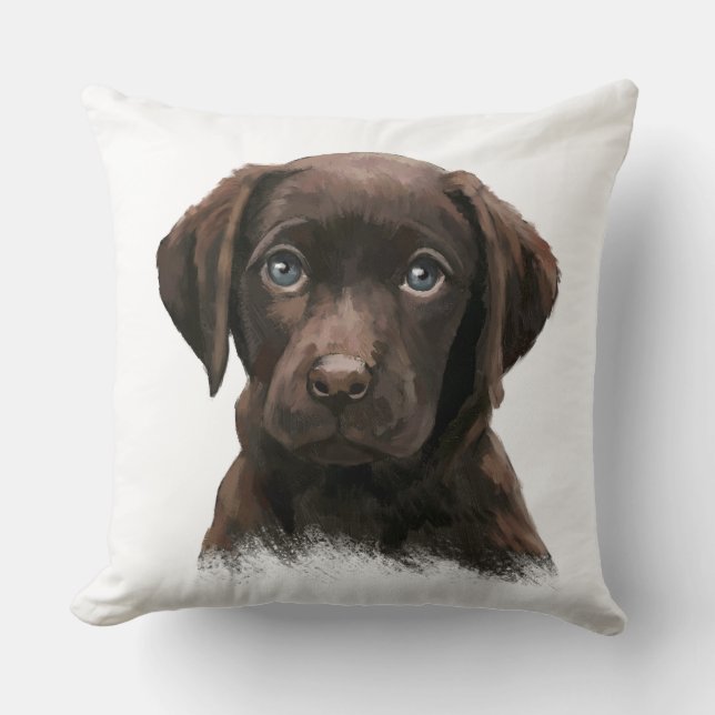 Coussin Laboratoire de chocolat adorable (Recto)