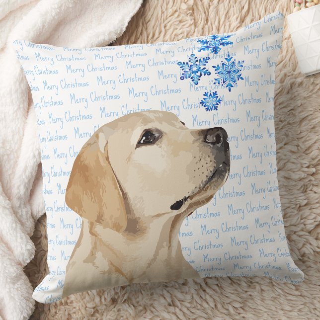 Coussin Laboratoire jaune - Labrador (Créateur téléchargé)