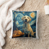 Coussin Labrador jaune (2) (Couverture)