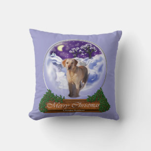 Coussin Labrador Retriever Christmas