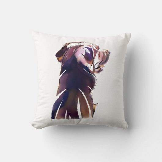 Coussin Labrador Retriever Cushion – Dog Lover Gift (Recto)