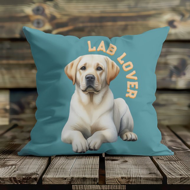 Coussin Labrador Retriever doré (Créateur téléchargé)