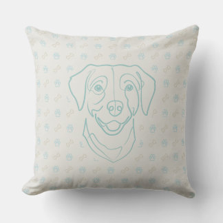 Coussin Labrador Retriever. Édition Bonheur !
