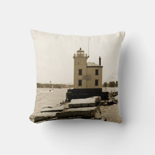 Coussin Lac Erie Lighthouse
