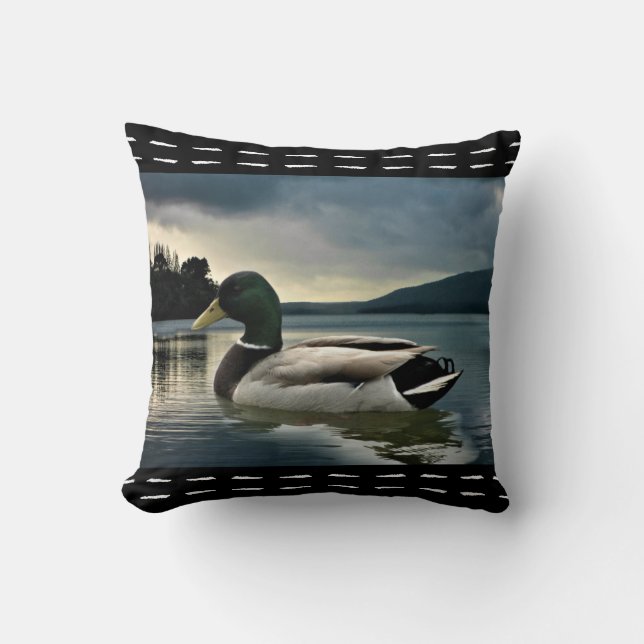 Coussin Lac Mallard Duck (Recto)