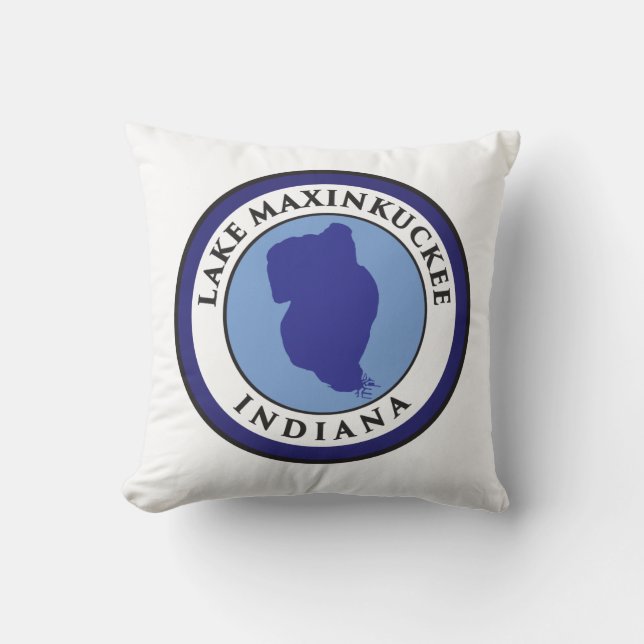 Coussin Lac Maxinkuckee, Indiana (Recto)