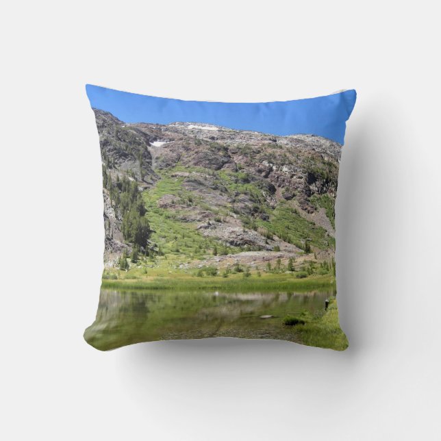 Coussin Lac Shell, col Tioga, Californie (Recto)
