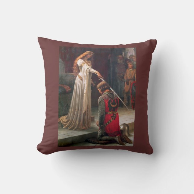 Coussin L'Accolade Le Chevalier (Recto)