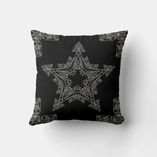 Coussin Lace Star Sofa Cushion (Verso)