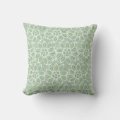 Coussin LACE VERTE BLANCHE DOUBLESIDED Cushion (Recto)
