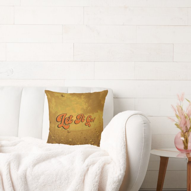 Coussin « Lâchez prise » Soutien émotionnel (Canapé)