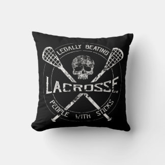 Coussin Lacrosse Battre Légalement Les Gens Avec Des Bâton