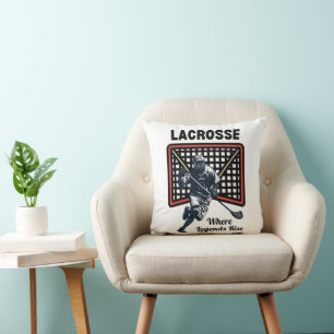 Coussin Lacrosse : Là où les légendes montent