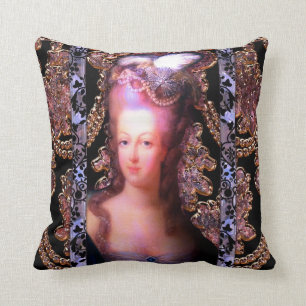 Coussin Ladee Plume Baroque Français