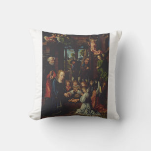 Coussin L'Adoration de l'Enfant Christ