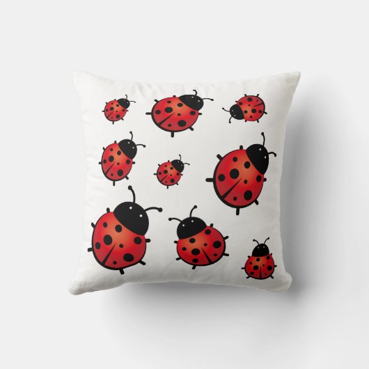 Coussin Ladybird (Verso)