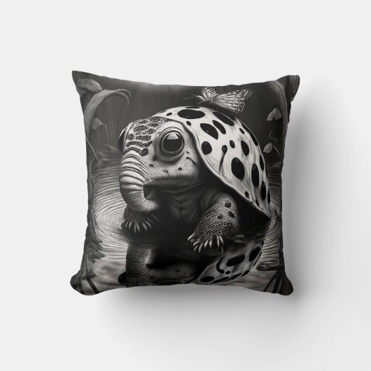 Coussin Ladybug Aardvak, créature mythique (Recto)