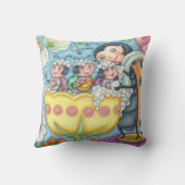 Coussin Ladybug Bubblebath LADYBUG FAMILLE JETER PILLOW (Verso)