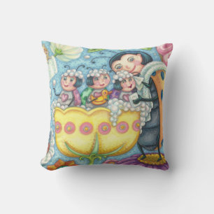 Coussin Ladybug Bubblebath LADYBUG FAMILLE JETER PILLOW