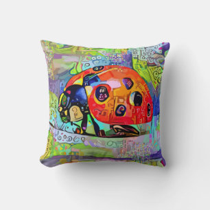 Coussin Ladybug lunaire