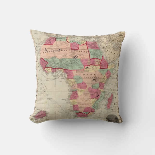 Coussin L'Afrique 30 (Recto)