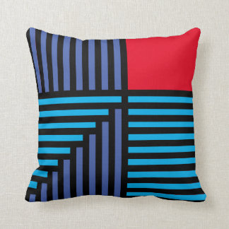 Coussin "L'âge du jazz et la lumière rouge"