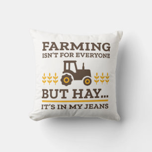 Coussin L'agriculture n'est pas pour tout le monde