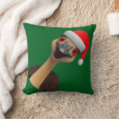 Coussin L'aide australien du Père Noël - Émeu de Noël mign (Couverture)