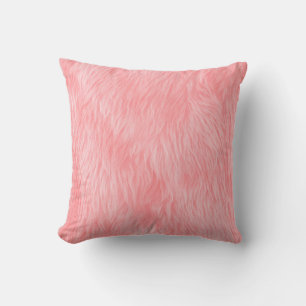 Coussin Laine rose Abstraite, arrière - plan de tissu