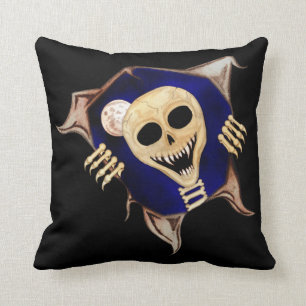 Coussin Laissez-moi (le squelette de évasion)