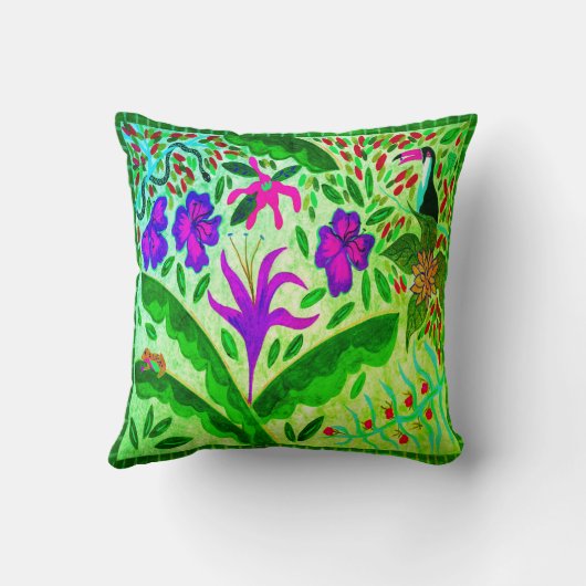 Coussin Laissons-le tourner l'oreiller (Verso)