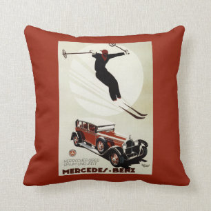 Coussin L'Allemagne - sauter de skieur