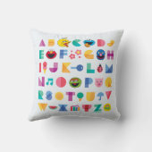 Coussin L'alphabet de Sesame Street (Verso)