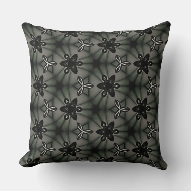 Coussin Lames de ventilateur flottent sur les reflets de l (Recto)