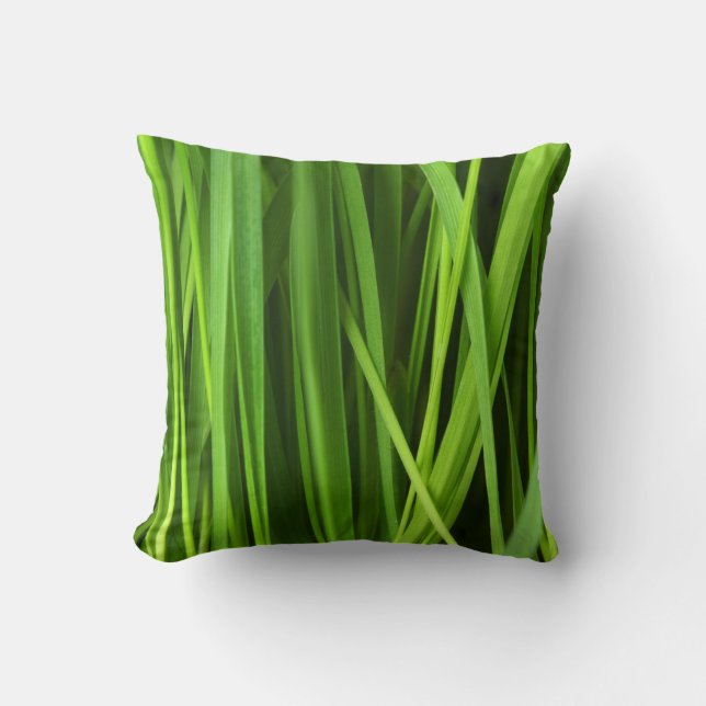 Coussin Lames d'herbe (Recto)