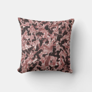 Coussin Lames flottantes en cuivre ou rocheuses sur le rou