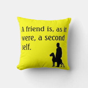Coussin L'ami du chien