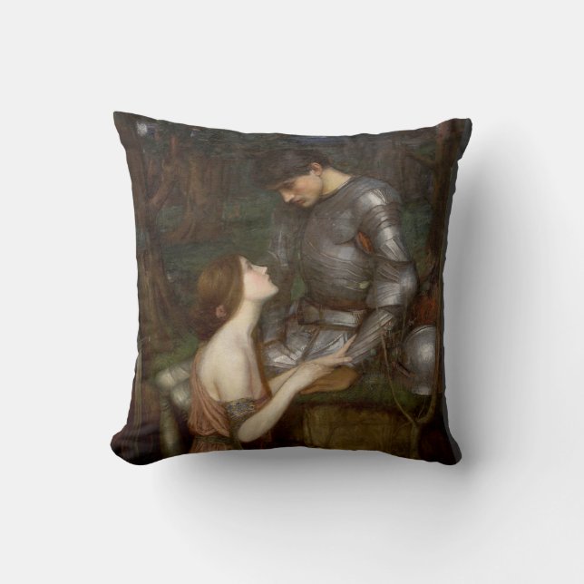 Coussin Lamia par John William Waterhouse (Recto)