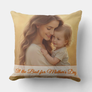 Coussin L'amour de la fête des Mères – Un moment de pur bo