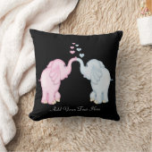 Coussin L'amour des éléphants (Couverture)